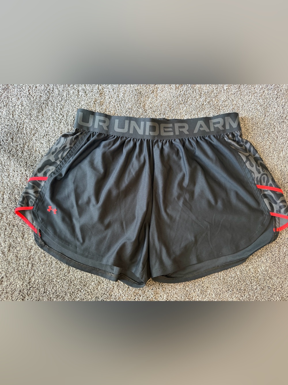 Under Armour Black Men’s Performance Athletic Shorts
